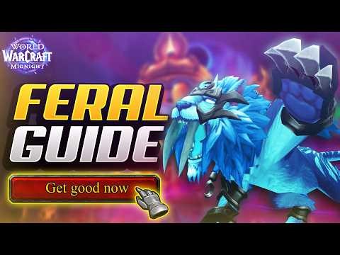 Ultimate Feral Druid M+ Guide For Midnight