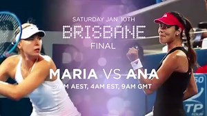 Maria Sharapova or Ana Ivanovic Who wins the Brisbane International - Australian Open Series? | WTA