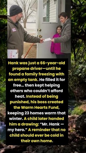 He Stole Propane to Save a Freezing Family—What Happened Next Changed Everything ❤️