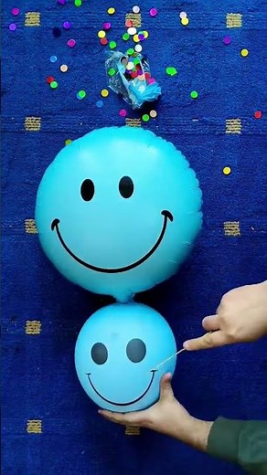 Confetti 🎊 ballon popping #asmr #balloon #popping