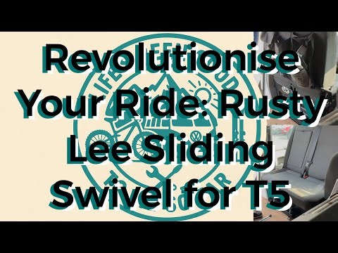 Fitting a Rusty Lee Passenger Double Sliding Swivel Seat Base In VW T5