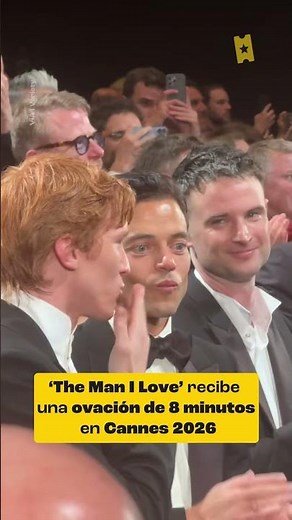 'The Man I Love' acaba de recibir una espectacular ovación de 8 minutos en #cannes2026