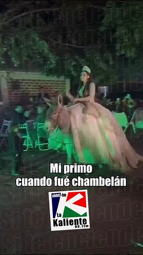 636K views · 3K reactions | Como olvidarlo... #humor #lakaliente #chambelan #siteenciende #quinceañera #907fm #vals #xhhll #hermosillo #enero #sonora #radio #mexico #primo #burrito | La Kaliente 90.7 | Facebook