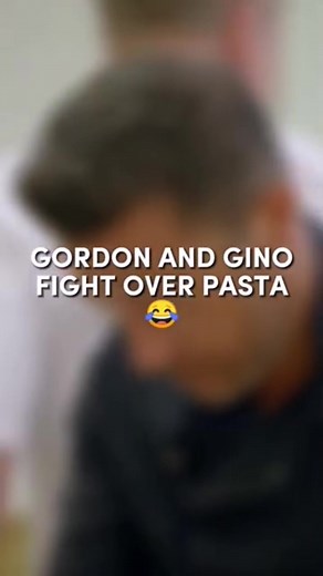 Gino and Gordon arguing over how to make pasta 😂😂 #ginodacampo #gino #gordonramsay #gordon #cooking #italianfood