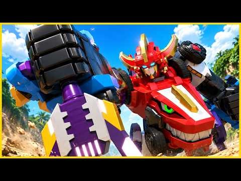 🦸 [Official] DinoCore | Series | A Brand New Golden Ultra D Buster | Dinosaur Robot 🦖 BEST Season