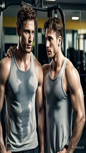 Bromance at the Gym: Best Friends Workout Together