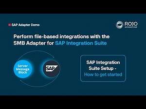 How to Use the SMB Adapter in SAP Integration Suite | End-to-End File Integration Demo