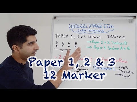 12 Marker - Paper 1, 2 & 3 - Edexcel A Level Economics