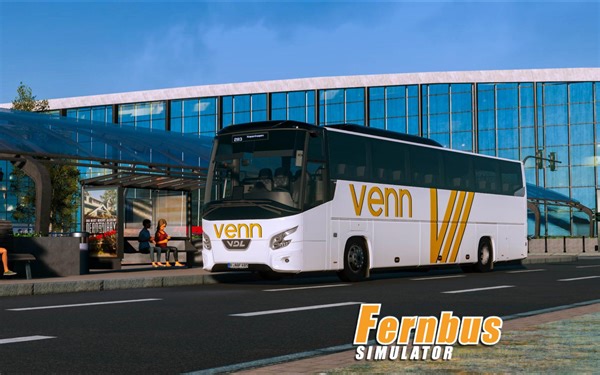 《长途客车模拟》前往丹麦的首都哥本哈根 | Fernbus Simulator