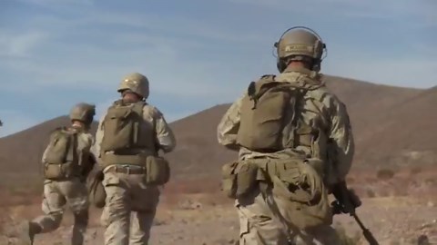 Marines final exercise (FINEX) • Twentynine Palms