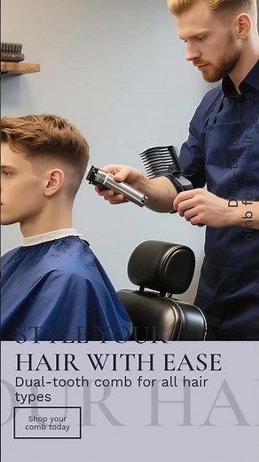 Style your hair with ease