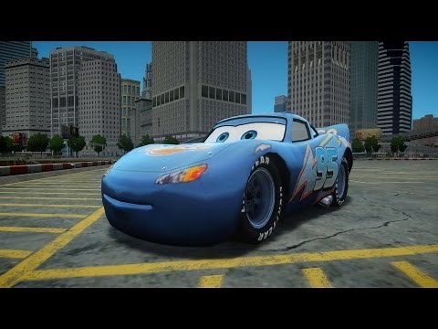 GTA Rayo Lightning McQueen Dinoco Crash Testing - Insanegaz