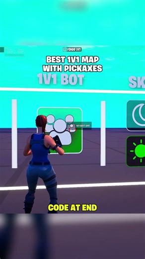 BEST 1V1 MAP WITH PICKAXES #fortnite #shorts