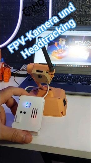headtracking with esp32s3 and esp32c3 with 2x SG90-Servos