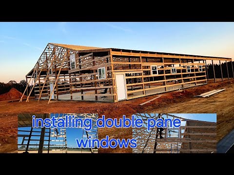 installing double pane windows