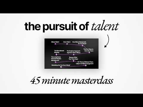The Pursuit of Talent - How to Build a Winning Real Estate Sales Team
