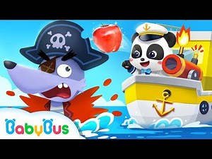 Little Captain Vs Big Bad Wolf | Nursery Rhymes | Kids Songs | Kids Cartoon | Jobs Song | BabyBus