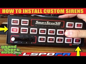 How To Install LSPDFR Custom Sirens | GTA 5 | SP & FiveM Sirens | #lspdfr