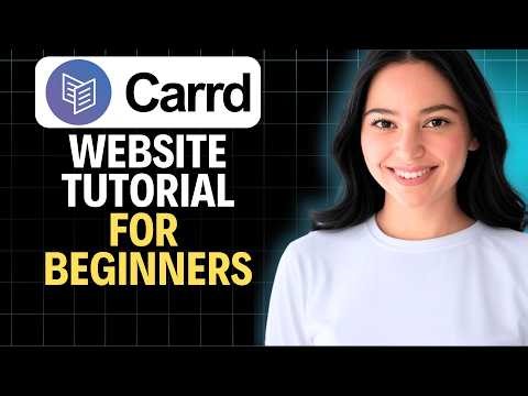 Carrd Website Tutorial for Beginners 2026 (Complete Walkthrough)