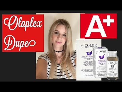 olaplex dupe, from Sally's beauty. less damage for bleaching or coloring hair