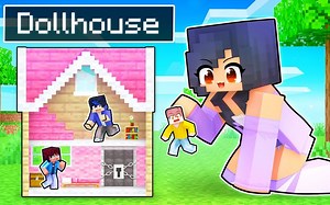 【Aphmau】我的世界|把朋友们锁在娃娃屋Locking Friends in DOLL HOUSE in Minecraft!