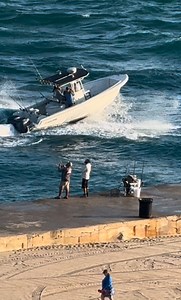 The wavy Haulover Inlet from above. Filmed exclusively for us by my good friend Scott | Joseph Levy