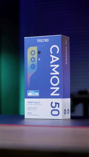 TECNO Camon 50 Spesifikasi singkat: 📱 Layar: AMOLED 6,78″, resolusi ~1.5K, refresh rate 144 Hz ⚙️ Chipset: MediaTek Helio G200 Ultimate 💾 RAM & Storage: 8 GB / 12 GB RAM 128 GB / 256 GB penyimpanan (ekspansi via microSD umum) 📸 Kamera: Belakang: 50 MP (utama) 8 MP ultrawide Depan: 32 MP 🔋 Baterai: ~6150–6500 mAh 45 W fast charging 🔐 Fitur: Fingerprint di bawah layar, NFC, Bluetooth, stereo speaker, Dolby Atmos 🤖 OS: Android 16 dengan HiOS 16 💦 Ketahanan: Sertifikasi IP68/IP69/IP69K (air &