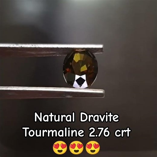 Natural Dravite Tourmaline 2.76 crt #tourmaline #rubelite #tsavorite #chrysoberyl #fancysapphire