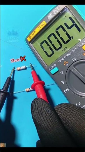 🔋 Resistor Testing Made Simple | Electronics for Biginners #ResistorTesting