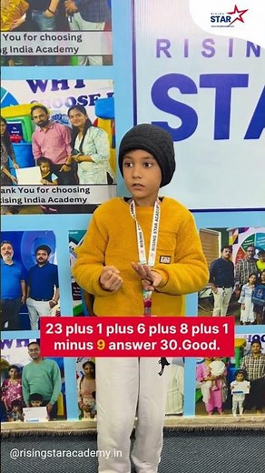 Abacus Magic | Kids Calculating at Lightning Speed | Rising Star Academy | #abacusmagic #mathstricks