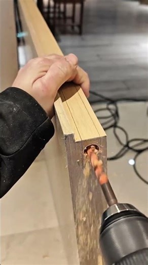 This is how to make a wooden hinge lock, which is useful for opening doors and windows #viralshorts