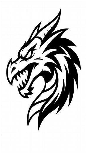 how to draw a dragon