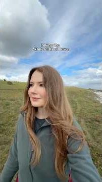 hiking the White Cliffs of Dover in England. #whitecliffsofdover #uktravel #englandtravel #hiking