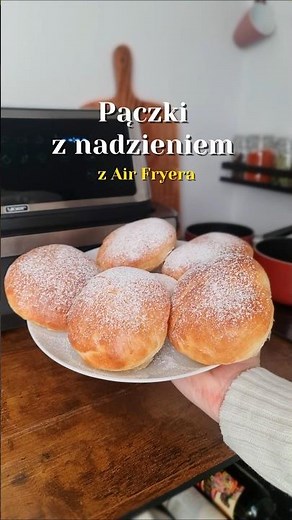 Pączki z nadzieniem z Air Fryera 🍩