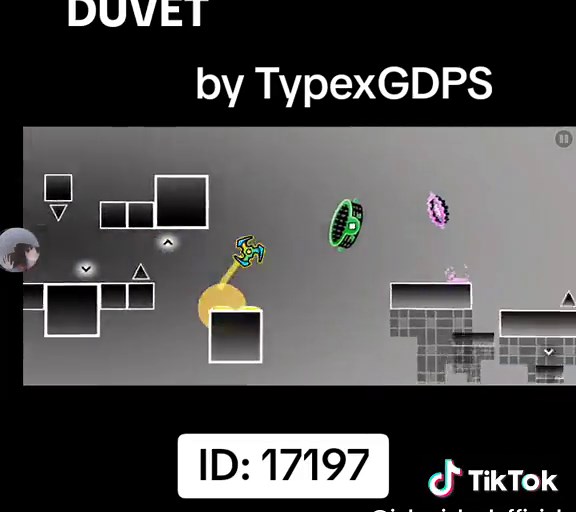 Duvet by TypexGDPS on Rick GDPS #rickgdps #gd #geometrydash #gdps #rgdps #fyp