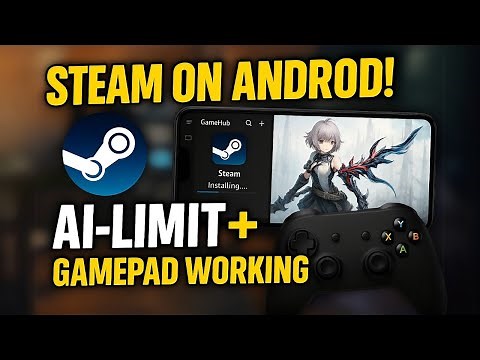 🚀 How to install Steam on Gamehub + Fix XInput Issue 🎮 + AI Limit at Maximum Resolution 🔥