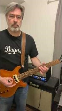 Hamer USA Studio + Bogner XTC 3534 50 watt/Bogner 2x12 v30 cab — no fx … amp only