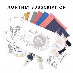 Tonic Monthly Craft Kit Subscription - Kit 99 - Have a Heart