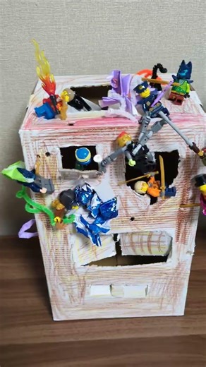 レゴと工作で無限城作ってみた
