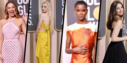 The 10 best dressed at the 2023 Golden Globes