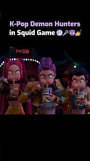 KPop Demon Hunters in Squid Game