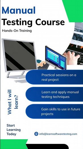 Manual testing training