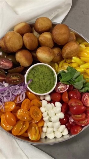 Colorful Vegetable and Meatball Salad Recipe