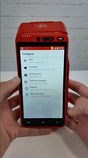 Como configurar Wi-Fi da máquina de cartão Get Smart da Getnet