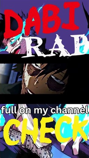 DABI RAP SONG | Blue Flames | Powerup Z full on my channel check pls