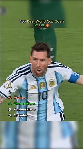 Top Best World Cup Goals So Far 🔥