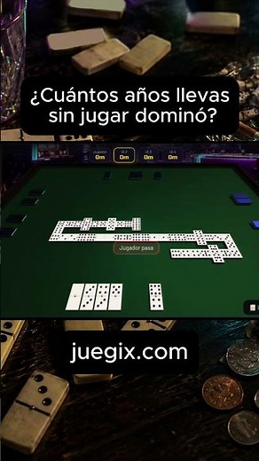 ¿Cuántos años llevas sin jugar dominó? Juégalo gratis online
