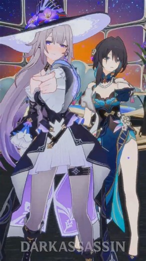 Madam Herta x Ruan Mei - MONTAGEM HIKARI【HSR MMD】