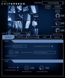 chipspeech speech synth by Plogue updated to v1.032