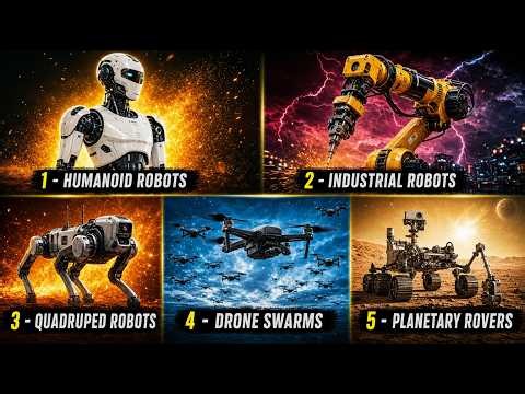 Every Robot Type Explained in Under 5 Minutes